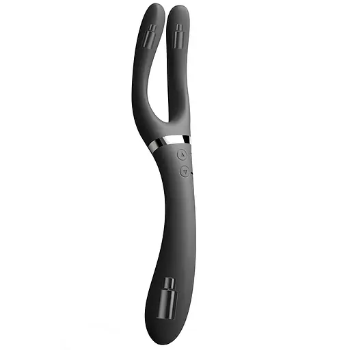 Гибкий универсальный вибратор Dorcel Infinite Joy 28.2 см черный - фото 4