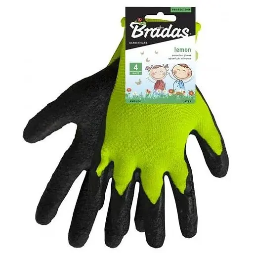 Перчатки защитные Bradas LEMON латекс размер 6 RWDLE6 - фото 1