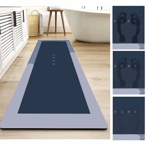 Набор диатомитовых ковриков для ванной и кухни Aquarius 50х80 см/50х120 см. - фото 4