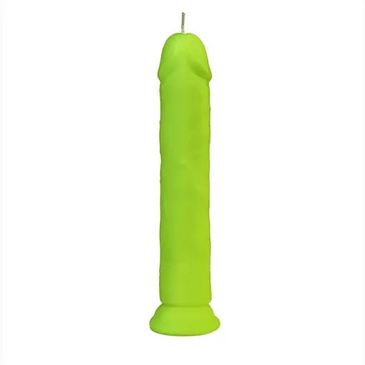 Свеча Love Flame - Dildo Roma Yellow Fluor, CPS03-Yellow - фото 2