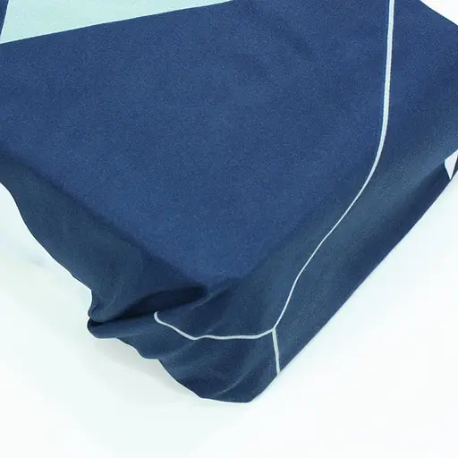 Полуторный постельный комплект бязь, хлопок синего цвета 327488 - фото 5