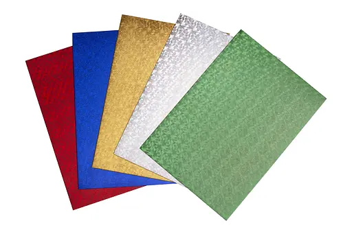 Фоаміран голографічний KIDS Line, 2 мм, А4, 5 аркушів в упаковці (В асортименті)