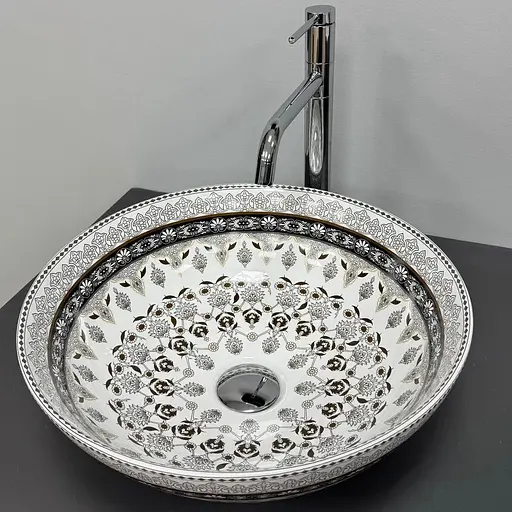 Умивальник VBI Arcile grey накладний VBI-016103, Сірий - фото 1