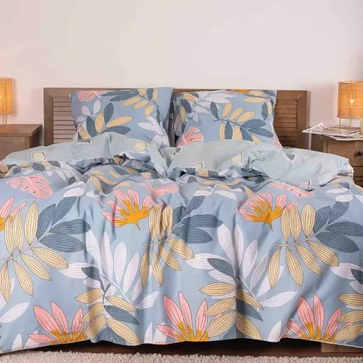 Комплект постільної білизни Viluta євро ранфорс 23229 100% бавовна - фото 2