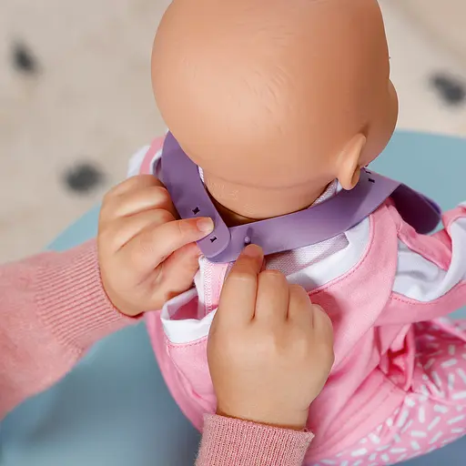 Нагрудник для ляльки Baby Born серії Pinplay Стильне годування (837221) - фото 7