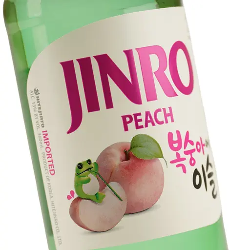 Соджу Jinro Peach Soju 13% 0.36 л - фото 5