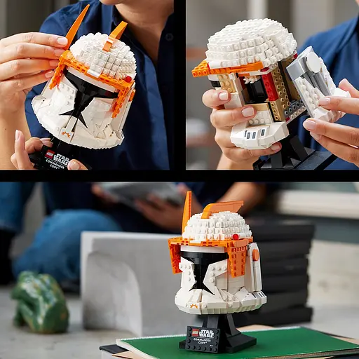Уценка. Конструктор LEGO Star Wars Шлем командора клонов Коди, 766 деталей (75350) - фото 6