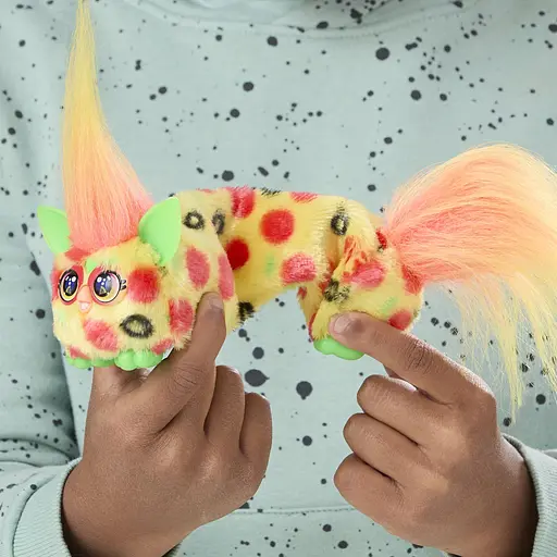 Іграшка інтерактивна Hasbro DJ Furblets Rain-Bow-Kat Mini Electronic Plush Toy (G1784) - фото 7