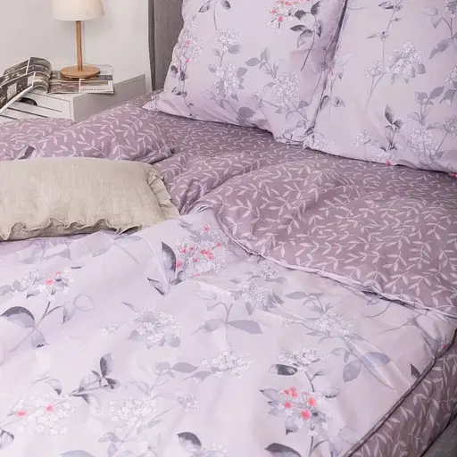 Комплект постільної білизни Viluta євро ранфорс 22221 100% бавовна - фото 3