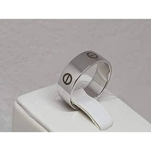 Срібна каблучка Qvaliz з фіанітами. Артикул 90101001 21,5 - фото 3