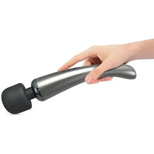Мощный вибромассажер Dorcel Megawand Chrome Silver перезаряжаемый 160 режимов - фото 2