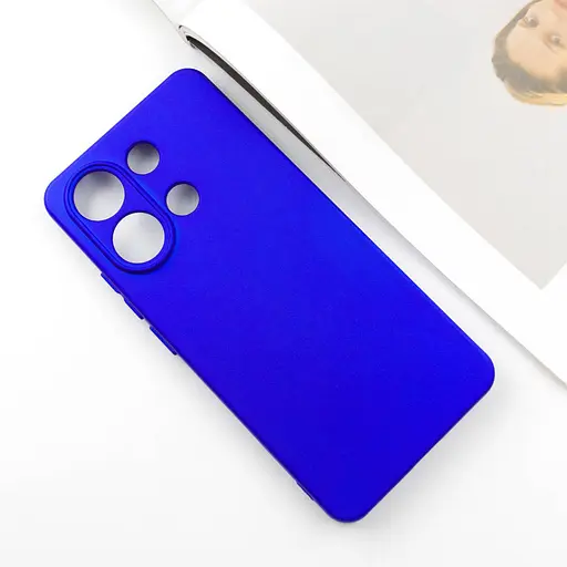 Чохол Silicone Cover Lakshmi Full Camera (AA) для Xiaomi Redmi Note 13 5G Синій / Iris - фото 2