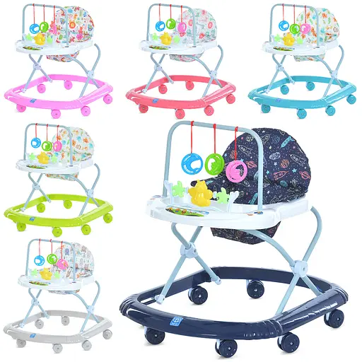 Ходунки, музика, колеса 8 шт., 5.4 см - фото 2