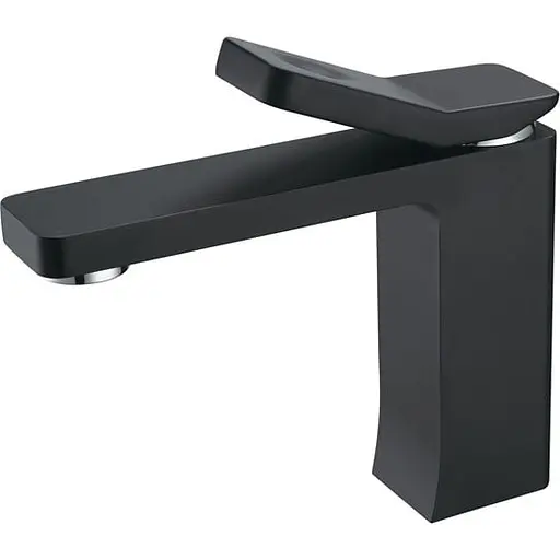 Змішувач для умивальника ASIGNATURA Unique чорний 85501602 - фото 1