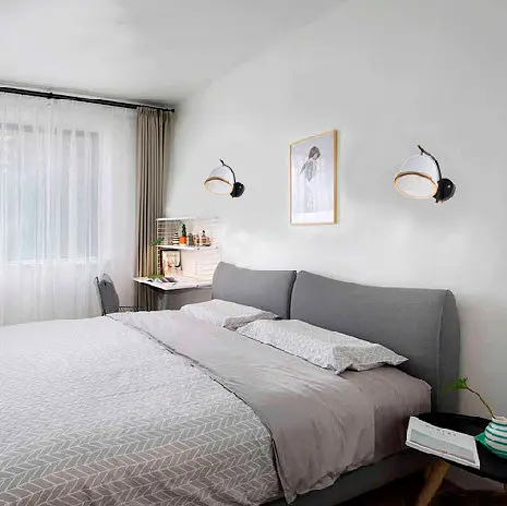 Бра Brille LK-710W/1 E27 BK + FG з мотузковим вимикачем для кабінету залу в спальню передпокій - фото 9