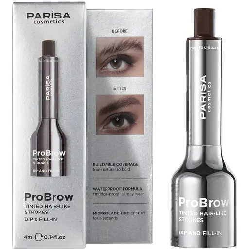 Устойчивый тинт для бровей Parisa ProBrow Tint тон №601 Taupe 