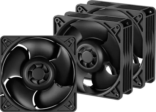 Вентилятор Arctic S12038-4K 3-Pack Black (ACFAN00303A)