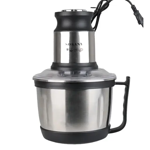 Чопер измельчитель Sokany SK-7027 800 Вт 3 литра 4 лезвия нержавеющая сталь, кухонная мясорубка для продуктов овощей фруктов - фото 2