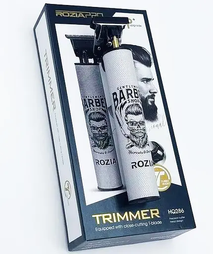 Професійна машинка триммер Rozia Pro HQ-286 для стрижки окантовки для бороди та вусів 5 Вт - фото 4