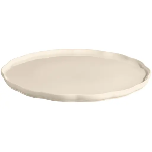 Блюдо сервірувальне Emile Henry  Ovenware 31 см бежеве (028953)