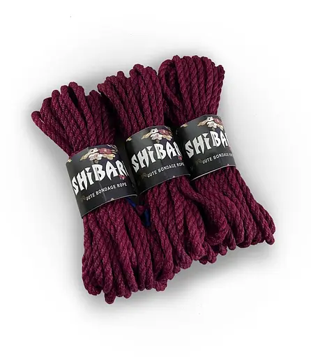 Джутовая веревка для Шибари Feral Feelings Shibari Rope, 8 м фиолетовая - фото 2