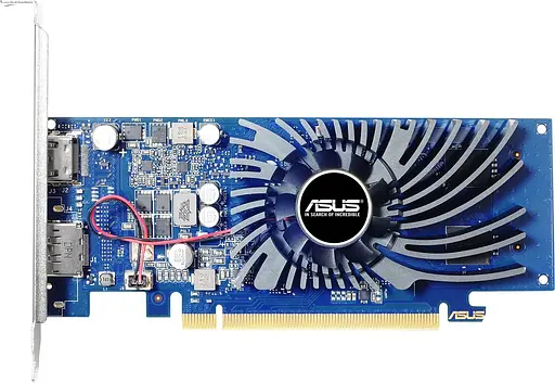 Видеокарта ASUS GT 1030 2Gb (GT1030-2G-BRK) (GDDR5, 64 bit, PCI-E 3.0 x16) - фото 1