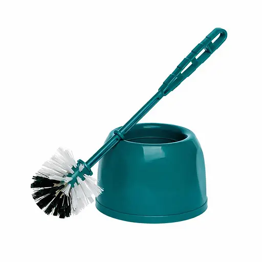 Йоржик туалетний для унітаза з підставкою «Комбі» Бірюзовий 88155 - фото 1