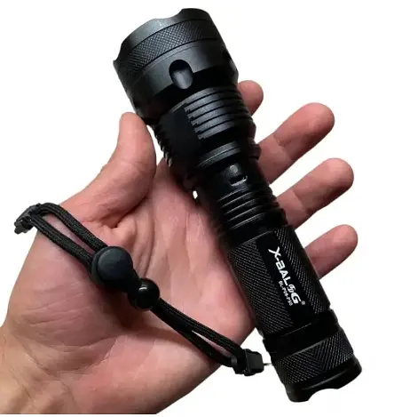 Ліхтар ручний X-Balog BL-P09-P50 zoom +18650 + microUSB + 5 режимів - фото 2