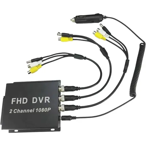 AHD видеорегистратор на 2 камеры Pomiacam MDVR для такси, автобусов, грузовиков, 2 Мп, Full HD 1080P, SD до 128 Гб, пульт ДУ - фото 4