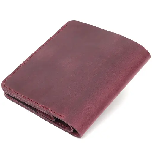 Женское кожаное портмоне Shvigel 9.3х9.5х1.3 см acs0022836 - фото 2