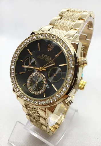 Часы женские Clockhouse Rolex Золотистые (IBW490YB) - фото 2