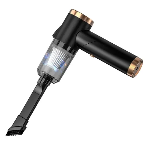 Пылесос автомобильный Q8 портативный аккумуляторный мощный Black (16315)