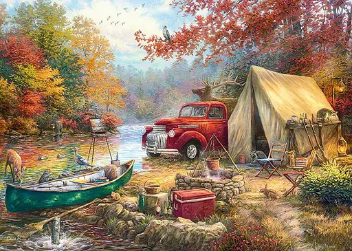 Пазли CherryPazzi Насолода недоторканою природою, 1000 елементів, 50x70 см, 30394