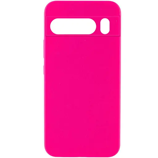 Чехол Silicone Cover Lakshmi Full Camera (AAA) для Pixel 9 Pro XL Розовый / Barbie pink