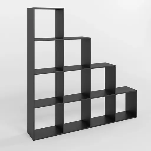 Стеллаж М-ЗОН Джеко 1420 Антрацит (MZN-031006) - фото 2