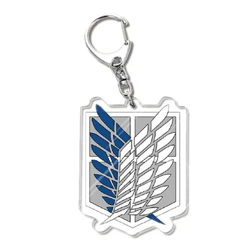 Брелок акриловый Атака титанів Attack on Titan AK AT 21 - фото 1