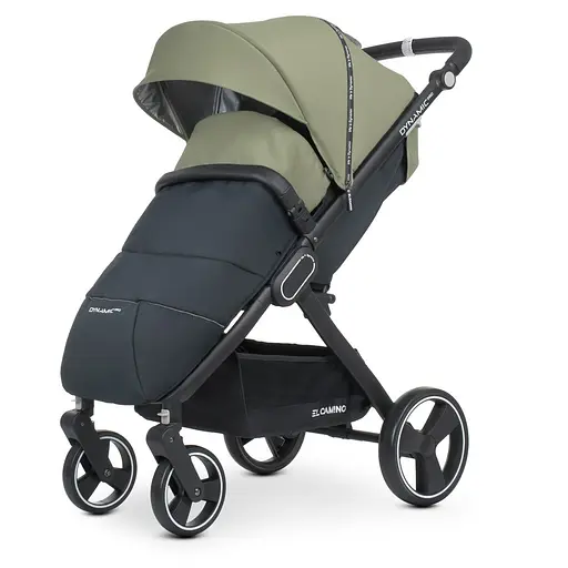 Детская прогулочная коляска-книга El Camino ME 1053N Dynamic Pro Khaki Хаки - фото 6