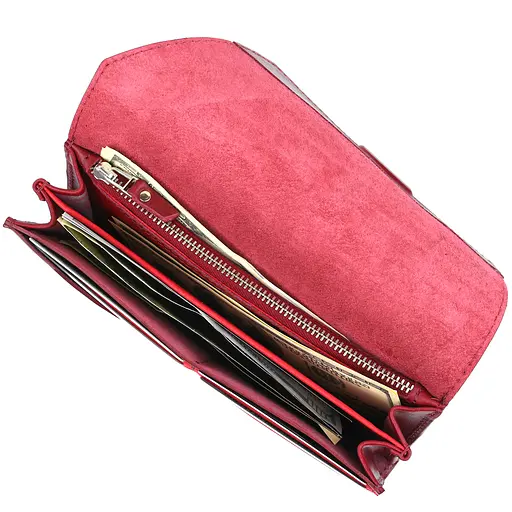 Женский кошелек Grande Pelle 20х10х2 см acs0022478 - фото 5