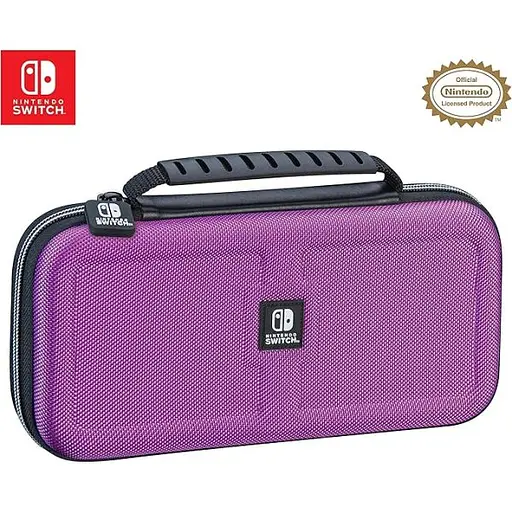 Чехол Deluxe Travel Case (Purple) (Nintendo Switch, Switch Lite, Switch OLED model) - фото 2