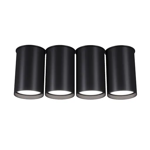 Точковий спот BP на 4 лампи PikArt арт. 5878 Чорний - фото 1