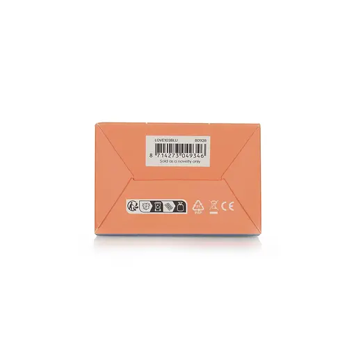 Вібратор Loveline Mini Wand 14.3 см синій - фото 8