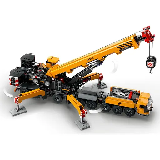 Конструктор LEGO City Жовтий пересувний будівельний кран 1116 деталей (60409) - фото 3