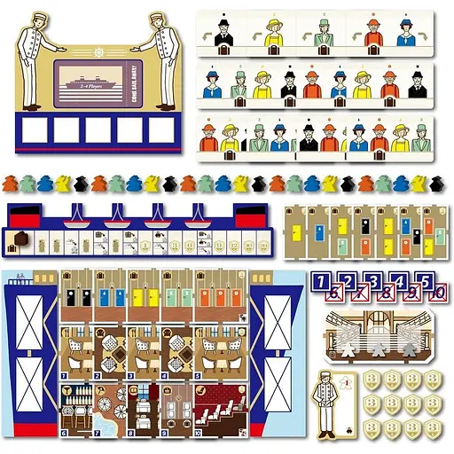 Настільна гра Asmodee Усі на борт! Come Sail Away! - фото 4