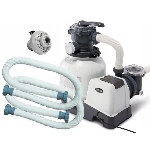 Intex Песочный фильтрующий насос 26646 (7900 л/час, 23 кг) Krystal Clear