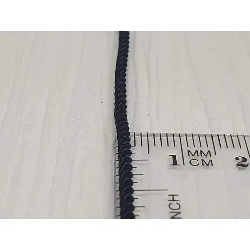 Ювелирный шнурок из текстиля Ювелирное производство А. Долина с золотыми вставками. 400003 60 - фото 3