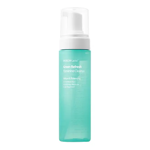 Пенка для интимной гигиены Lacto Green Refresh Feminine Cleanser Pedison 200 мл - фото 1