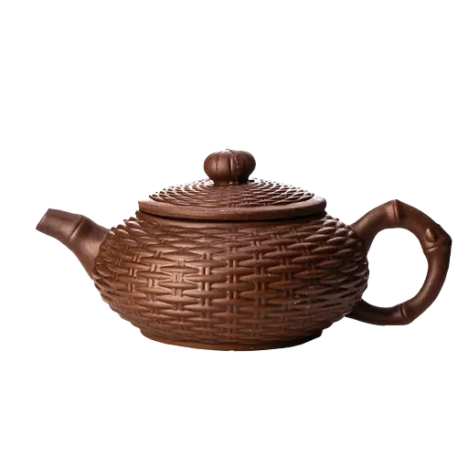 Иссинский чайник Ротанг, 550 мл - Коричневий