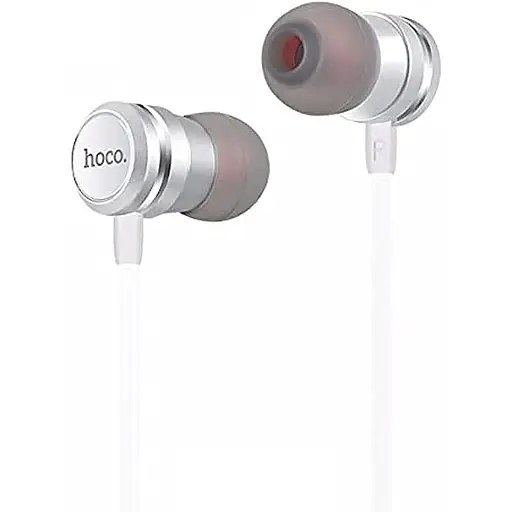 Проводные наушники Hoco M16 Ling Sound, 3.5mm, 1.2m, Стальной