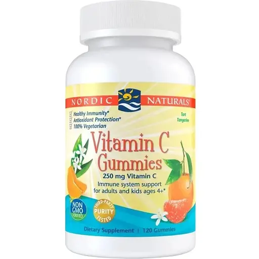 Вітаміни та мінерали Nordic Naturals Vitamin C Gummies, 120 желейок
