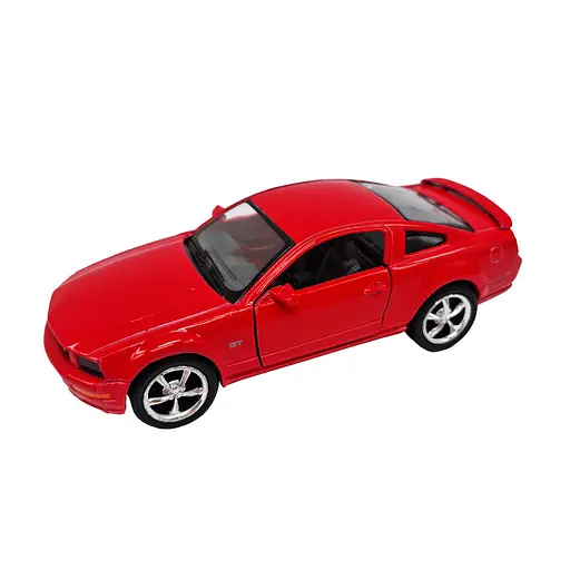 Інерційна машинка FORD MUSTANG GT 2006 Kinsmart КТ5091, 1:42 Червоний - фото 1